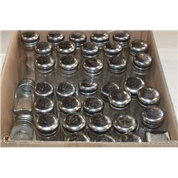 BOX OF SALT & PEPPER SHAKERS