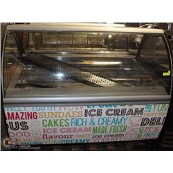 GELPRO ICE CREAM COOLER 5 FOOT, HAS 3 PHASE POWER