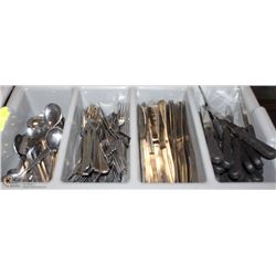 PLASTIC CUTLERY TRAY WITH CONTENTS ON CHOICE