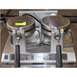 WARING DOUBLE WAFFLE MAKER