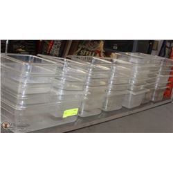 LOT OF 37 PLASTIC INSERTS SMALL