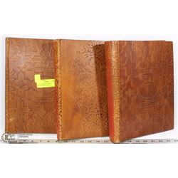 3 BLANK BOOKS FOR ART SKETCHING 12"X14 EACH