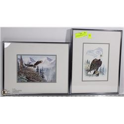 2 FRAMED, SIGNED, LTD EDITION SUE COLEMAN PRINTS
