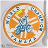 Image 1 : VINTAGE WORLD CHAMPION RACING YAMAHA WALL