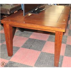 SHOWHOME RUSTIC STYLE WOOD TONE KITCHEN TABLE
