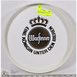 VINTAGE GERMAN WARSTEINER BEER TRAY PLASTIC