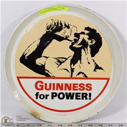 VINTAGE RARE GUINNESS FOR POWER ENGLAND METAL