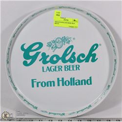 GROLSCH HOLLAND BEER TRAY METAL