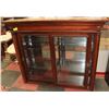 Image 1 : 2) MIRRORED HUTCH TOP 54"X20"X46"H
