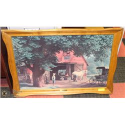 HORSE AND BUGGY VINTAGE PICTURE