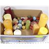 Image 1 : FLAT OF CANDLES