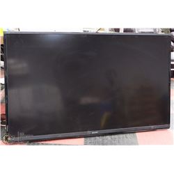 AQUOS 70" FLAT SCREEN TV ON CHOICE NO REMOTE
