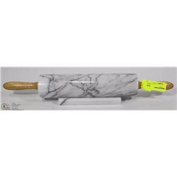 MARBLE ROLLING PIN WITH STAND