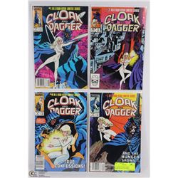 CLOAK & DAGGER COMICS - COMPLETE 1ST LTD SERIES