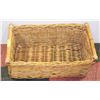 Image 1 : VINTAGE WICKER BASKET