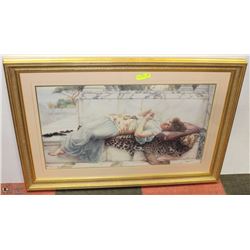 44 X 30 RESTING LADY ARTWORK