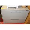 Image 1 : 2 DRAWER FILING CABINET