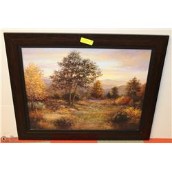 FRAMED FOREST PIC 34"X27"