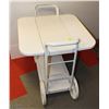 Image 2 : ROLLING UTILITY/SERVICE CART WITH DROP LEAF