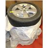 Image 1 : 4 HONDA  POTENZA TIRES WITH ALLOY RIMS 205/55 R60