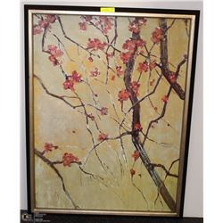 42 X 32 "BLOSSOM PANEL" BY JILL BARTON, ORIGINAL