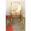Image 2 : 14)VINTAGE WEAVED STROLLER
