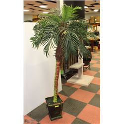 6' PALM TREE WITH METAL POT