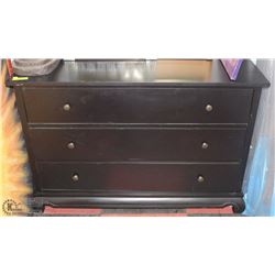 3 DRAWER ESPRESSO COLOR DRESSER