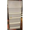 Image 1 : WHITE 5 SHELF BOOKCASE