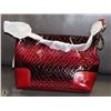 Image 1 : NEW RED SNAKESKIN PURSE WITH REMOVABLE