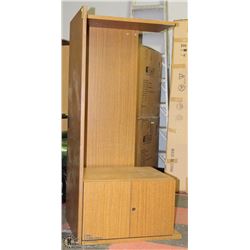 WOOD STUDENT DESK 44" X 29" X 24"