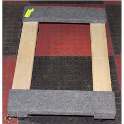 4 WHEELED CARPETED DOLLY