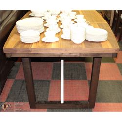 SHOWHOME LIGHT WOOD KITCHEN TABLE