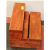 Image 2 : WOOD STAINED 2 STEP STOOL
