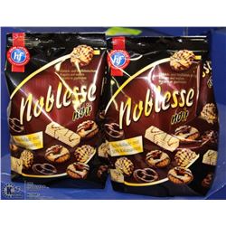 TWO BAGS OF GERMAN CHOCOLATE COOKIES