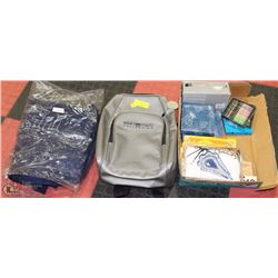 LOT OF COLLECTIBLES INCLUDING NEW PEPSI SWEATSHIRT