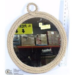 DECORATIVE ROPE MIRROR