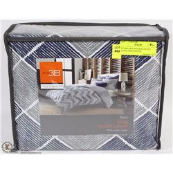 STUDIO3 B FLYNN KING DUVET COVER 100% COTTON