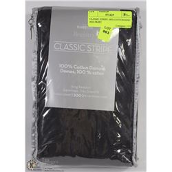 CLASSIC STRIPE 100% COTTON KING BED SKIRT