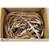 Image 1 : BOX OF BRAIDED LEATHER LADIES BELTS