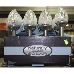 FLAT OF 16 SOLAR PATHWAY LIGHTS