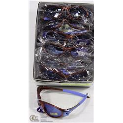 CASE OF OAKLEY REPLICA SUNGLASSES RED & BLUE
