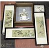 Image 1 : LOT OF JAPANESE WALL ART
