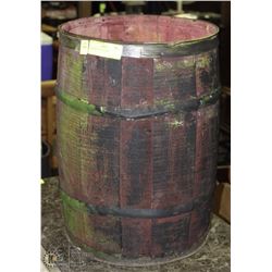 VINTAGE 18"  NAIL KEG