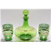 Image 1 : VINTAGE WINE DECANTER SET