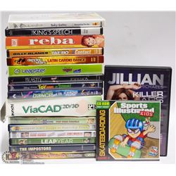 BOX OF DVD'S INCLUDING THE KINGS SPEECH, THE