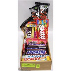 LOT OF ASSORTED CANDY ALL NOT EXPIRED