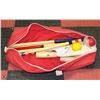 Image 1 : CROQUET SET IN BAG