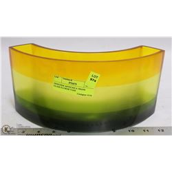 DESIGNER ARTECNICA TRANS GLASS FLOWER VASE