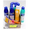 Image 1 : LOT OF 12 ASSORTED SUNSCREENS INCL KIDS SPF50